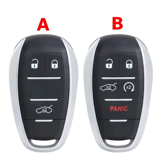 Smart key shell 3/4+1 buttons
