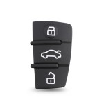 3/2 Button Repair Leather Pad Remote Car Key Shell Rubber Pad