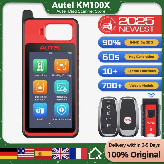 Autel MaxiIM KM100 Key Fob Programmer Immobilizer