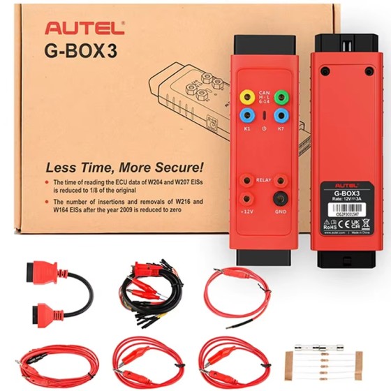 Autel MaxiIM G-BOX 3 Adapter Suit for MAXIIM IM608, IM608PRO Engine ECU Read/Write for BO-S-Ch