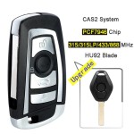 BMW CAS2 PCF7946 Chip HU92 Blade 315/433/868/315LP Mhz(No logo/With logo)