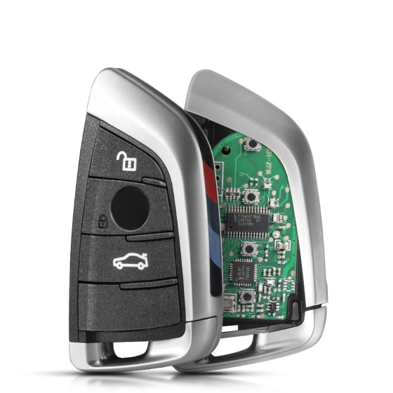 BMW Black 3 Buttons CAS4 CAS4+ FEM F System ID49 PCF7945 315/433/868Mhz(No logo/With logo)