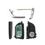 BMW White 4 Buttons CAS4 CAS4+ FEM F System ID49 PCF7945 315/433/868Mhz(No logo/With logo)