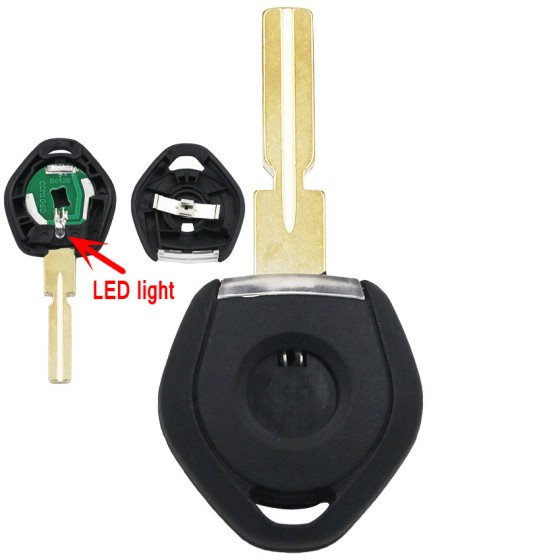 BMW transponder key shell with Led light(With logo)