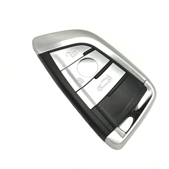 BMW 3 Buttons key shell sliver/black (No logo/With logo)