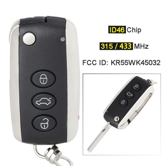 Bentley 4BT 315/433MHz PCF7945A/ 46 Chip