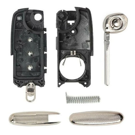 3/4 Buttons Smart Flip Remote Car Key Shell