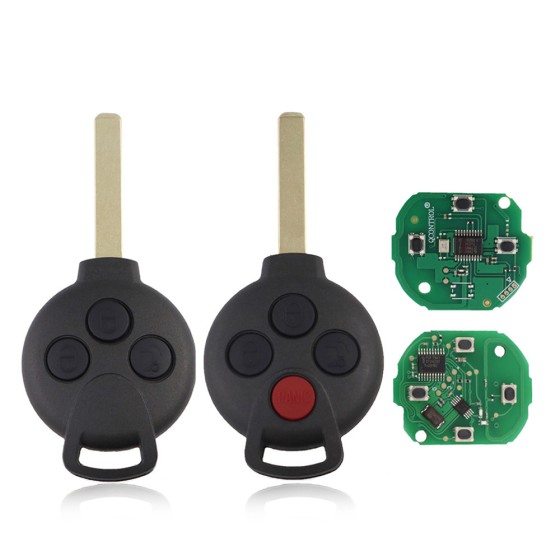 Benz 3/3+1 Button 433/315Mhz Car Remote Key