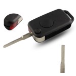 1/2/3/4 Buttons Car Key Shell For Mercedes HU39/HU64(No logo/With logo)