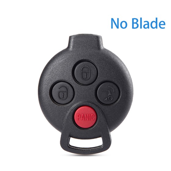 3/3+1 Buttons Smart Remote Key Shell (no blade)