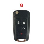 Che 3+1 Buttons 315MHz ID46 Chip (No logo/Chevrolet logo/Buick logo)(Smart keyless go)