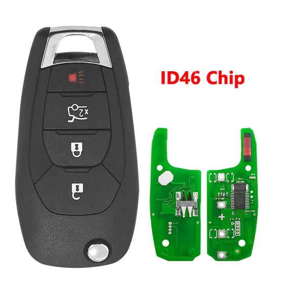 Che 3+1 Buttons 315/433MHz ID46 PCF7937(No logo/With logo)