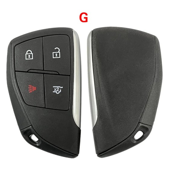Chevrolet 3+1 Buttons(MVP) Smart key 433MHz ID49 Chip Fob FCC ID: YG0G21TB(No logo/Chevrolet logo/GMC logo/Buick logo)