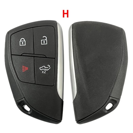 Chevrolet 3+1 Buttons(Pickup) Smart key 433MHz ID49 Chip Fob FCC ID: YG0G21TB(No logo/Chevrolet logo/GMC logo/Buick logo)