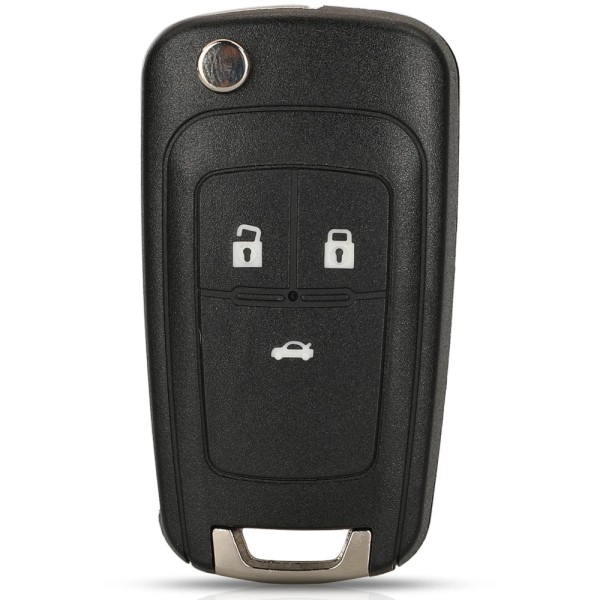 CHE 3 Button HU100 Blade shell (No logo/Chevrolet logo/Buick logo/Opel logo)