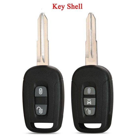 Chevrolet 2/3 Buttons key shell