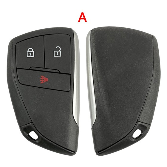Chevrolet 2+1/3+1/4+1 Buttons Smart key Shell (No logo/Chevrolet logo/GMC logo/Buick logo)