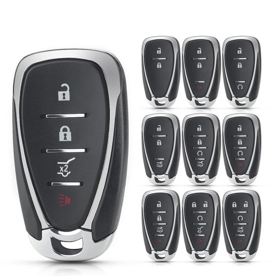 CHE 2/2+1/3/3+1/4/4+1 Buttons smart key shell (NO logo/With logo)