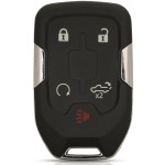 Chevrolet 2+1/3+1/4/4+1/5+1 Buttons smart key shell (No logo/Chevrolet logo/GMC logo)