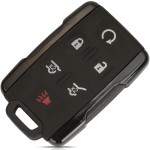 Chevrolet 5+1/4+1/3+1/2+1 Buttons Smart key shell (No logo/Chevrolet logo/GMC logo)