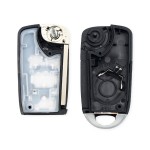 Chevrolet 2/3/3+1/4+1 Buttons Modified Flip Key Shell