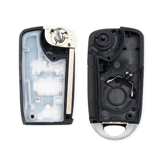 Chevrolet 2/3/3+1/4+1 Buttons Modified Flip Key Shell