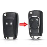 Chevrolet 2/3/3+1/4+1 Buttons Modified Flip Key Shell