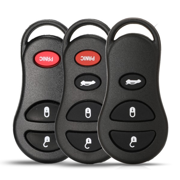 Chryler 2/2+1/3/3+1BT key shell