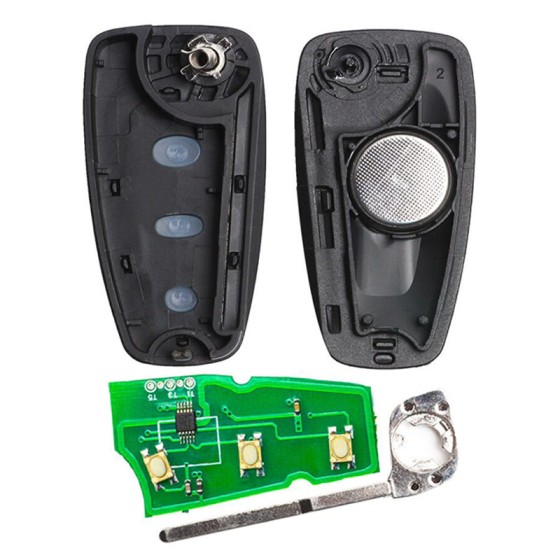 Ford 3 Buttons 434/315MHz 4D63 Chip 5WK49986 AB39-15K601-DA (No logo/With logo)