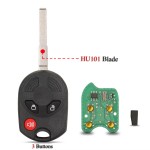 Ford 2+1/3+1 Buttons 315MHz 4D63 Chip FCC: OUC6000022(No logo/With logo)