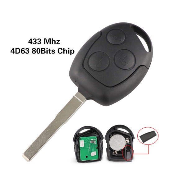 KR55WK47899 433MHz 4D63/4D60/No Chip (HU101 Blade)(No logo/With logo)