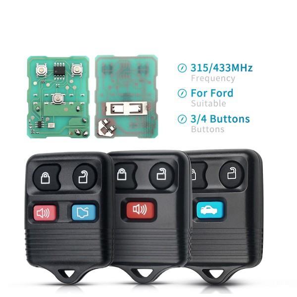 433/315Mhz With Battery For Ford Transit MK6 Connect(No logo)
