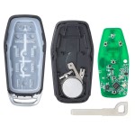 2016-2017 Ford Explorer / 4-Button Smart Key / PN: 164-R8140 / M3N-A2C31243300  (No logo/With logo)