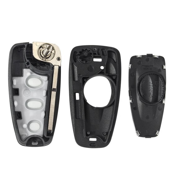 Ford 2/3 Button Remote Key Shell Case HU101/FO21 Blade(With logo)
