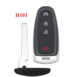 Ford 3+1/4+1 Buttons key shell H75/H101 Blade