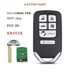 Honda HRV 433Mhz ID47Chip KR5V2X 72147-T5A-G01