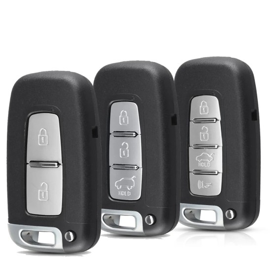 Hyundai  2/3/4 buttons remote case Type A/B/C/D Blade(No logo/With logo)
