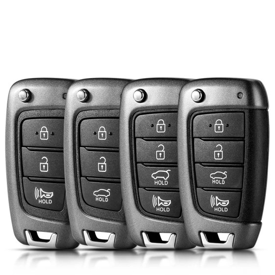 Hyundai 2+1/3/3+1 Buttons case(No logo/With logo)