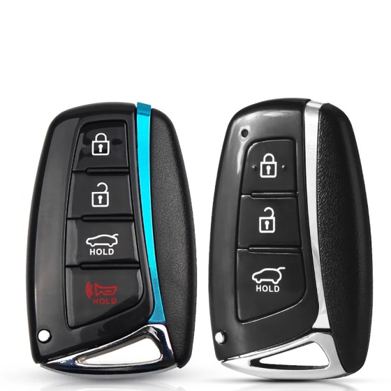 Hyundai Santa Fe 3/3+1 Buttons case(No logo/With logo)