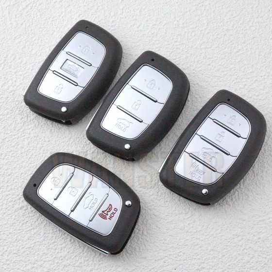 Hyundai 4/3 Buttons case No battery hold (SUV)(No logo/With logo)
