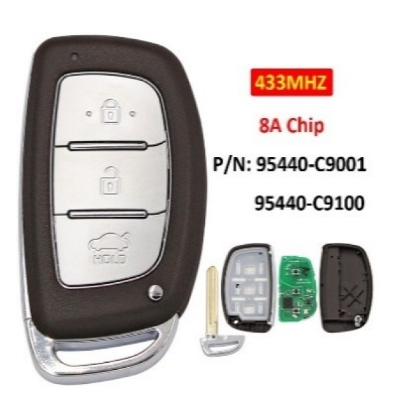 P/N: 95440-C9001 433Mhz 8A Chip before 2017 year Hyundai IX25 Creta