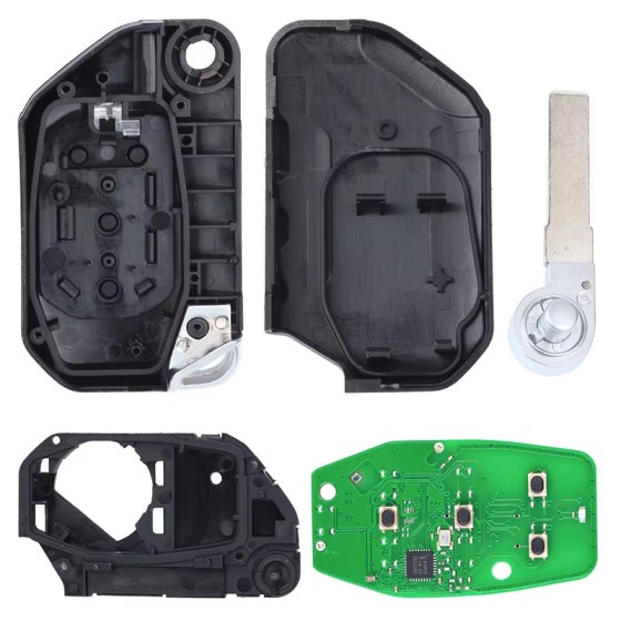 433MHz PCF7939M 4A FCC ID: OHT1130261 68416784AA Keyless Go Smart Remote Key Fob(No logo/With logo)