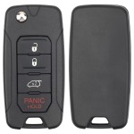 Jeep Renegade 4/2+1/3+1 Buttons FCCID:2ADFTFI5AM433TX P/N:FI5-AM433TX 433MHz 4A Chip/MQB48 Chip