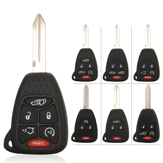 Jeep 3+1/4+1/5+1 Buttons small buttons(No logo/Chrysler logo/Dodge logo/Jeep logo)