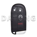 Jeep 2/2+1/3/3+1/4+1BT Smart Remote Key Shell(No logo/Chrysler logo/Dodge logo/Jeep logo)