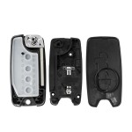 2/2+1/3/3+1/4 Buttons For Jeep Renegade SIP22 Blade(No logo/With logo)