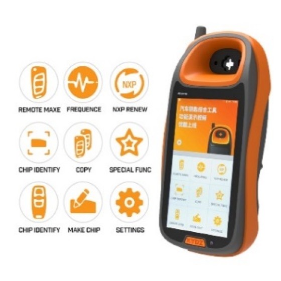 KYDZ Smart Key Programmer Android Handheld Supports Remote Test Frequency-Refresh Generate Chip Recognition-Smart Card Generate