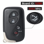 Smart Card 2+1/3 Buttons 314.3MHz HYQ14ACX Board: 271451-5290