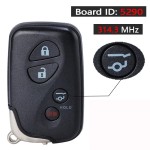 Smart Card 2+1/3 Buttons 314.3MHz HYQ14ACX Board: 271451-5290