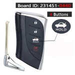 3/3+1 Buttons Smart Card 314.3MHz HYQ14FBF Board: 231451-0440(No logo/With logo)